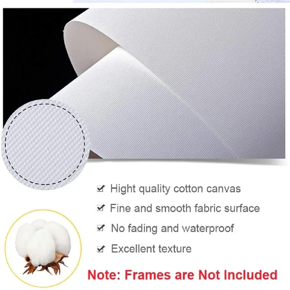 Dittelle Quadro astratto con texture beige e dorata, stampato su tela (70x140 cm/senza cornice), ideale per soggiorno, camera da letto e arredamento.