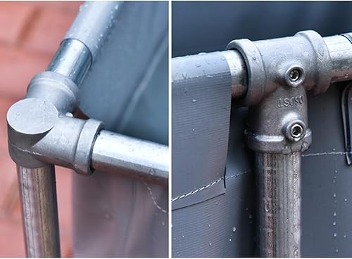 Miniatura 2 de Pool Pond Pool Above Ground Round Canvas Fish Pond Pool Ultra Deep Frame Pools Large Aquaculture Pool,Fish Pool for Breeding Koi,for Garden