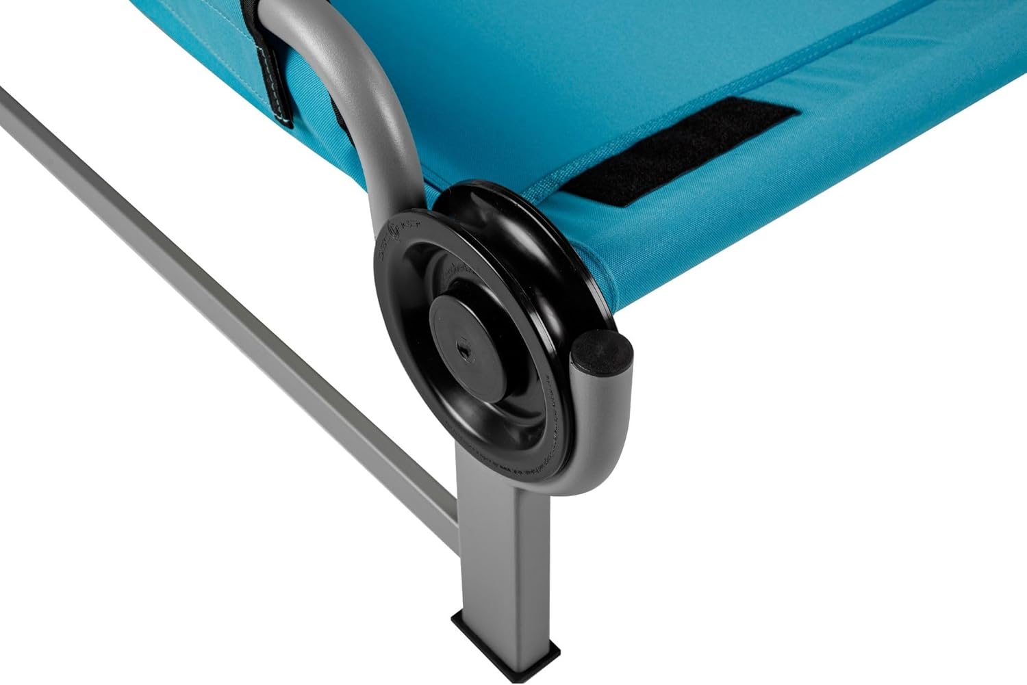 Disc-O-Bed Youth Single Camping Cot Kid-O-Bed, Portable Sleeping Cot for Kids with Included Carry Bag, Indoor and Outdoor Use, Teal