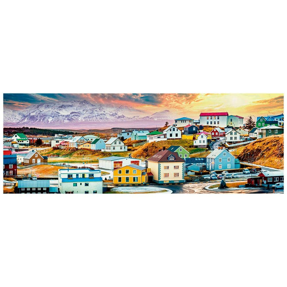 Quebra-cabeça 750 peças Panorama Islândia - Grow : Amazon.com.br