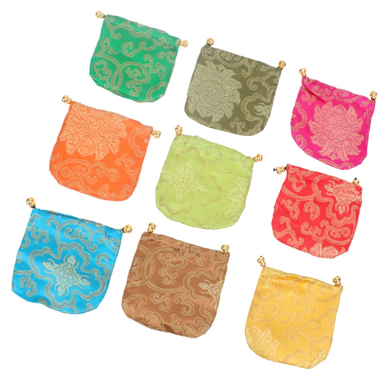 Gatuida 54 Stk Schmuck Gürtel Geschenktüten aus Seide Geschenktüten zur Hochzeit Schmuckbeutel mit Kordelzug Kordelbeutel für Schmuck Armbänder Tasche mit Kordelzug Xiangyun Geschenktasche