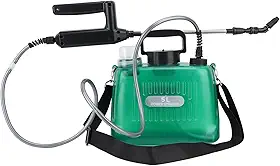 HEEPDD Pulverizador Elétrico de 5l, Pulverizador Portátil para Controle de Ervas Daninhas, Lavagem de Carro, Jardinagem Doméstica, Suprimentos de Jardinagem (Verde)