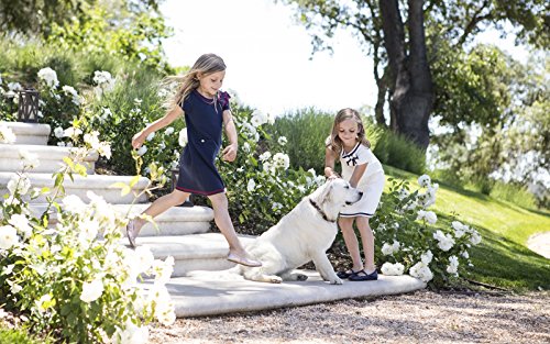 Image of Hope & Henry Girls' Milano Tipped Sweater Dress