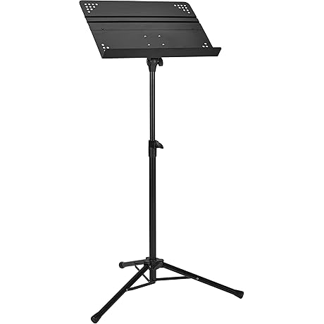 Amazon Basics Professional Folding Orchestra Sheet Music Stand