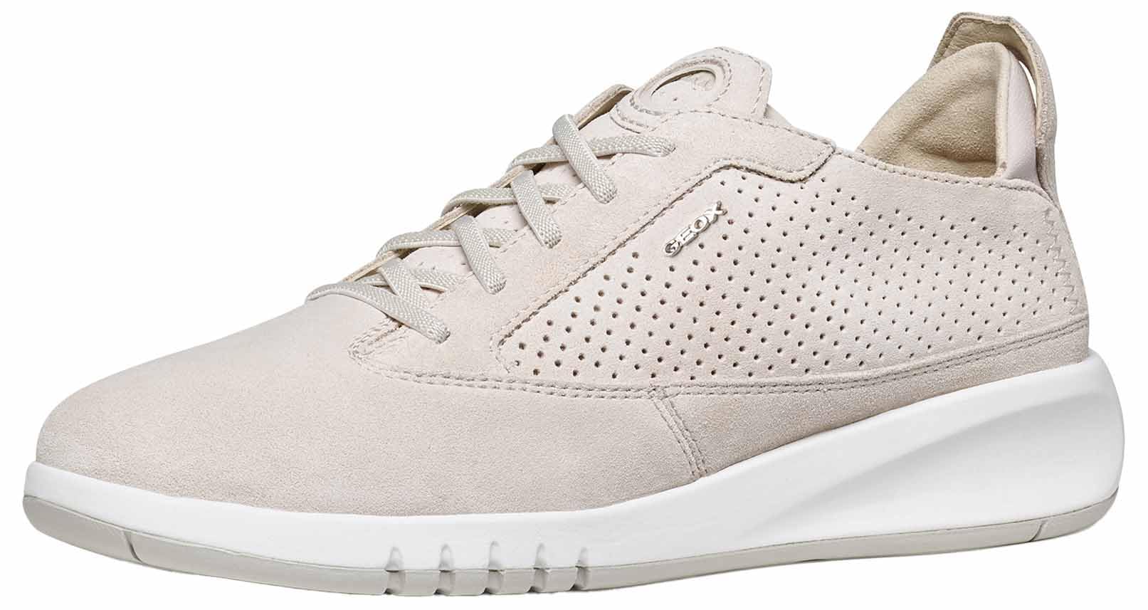 Geox Women's D AERANTIS A Trainers, LT Sand, 38 EU