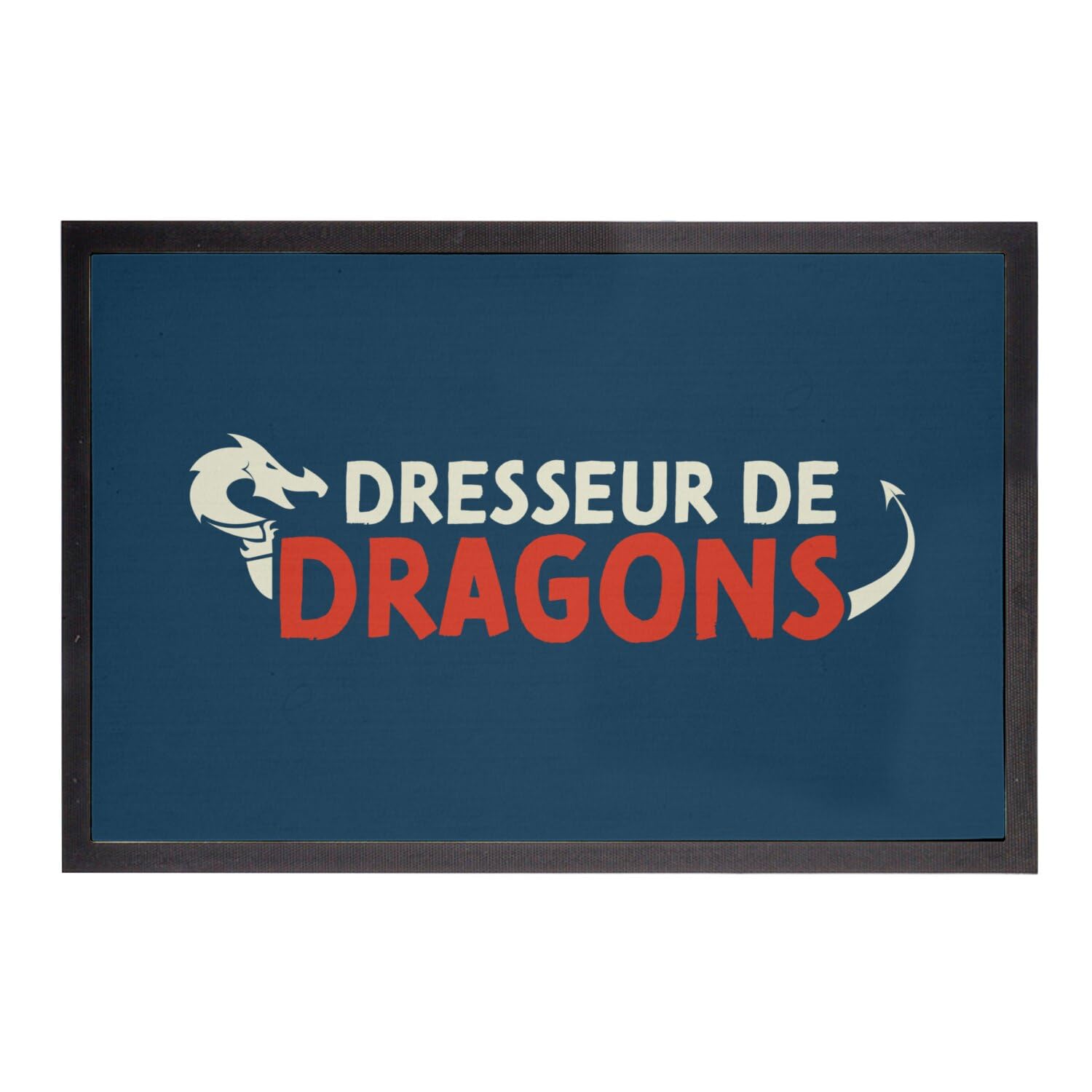 Paillasson Bleu Dragon Enfant Grand Tapis de Chambre Film Mythe 75x50