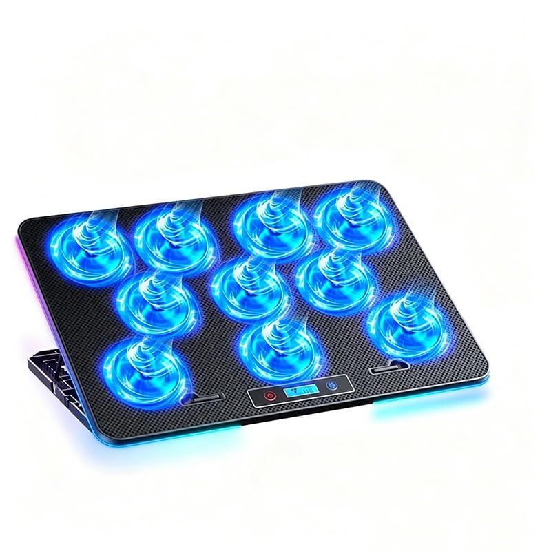 E Sports RGB Coolant-Enhancing Cool Stylish Lighting Laptop Cooler