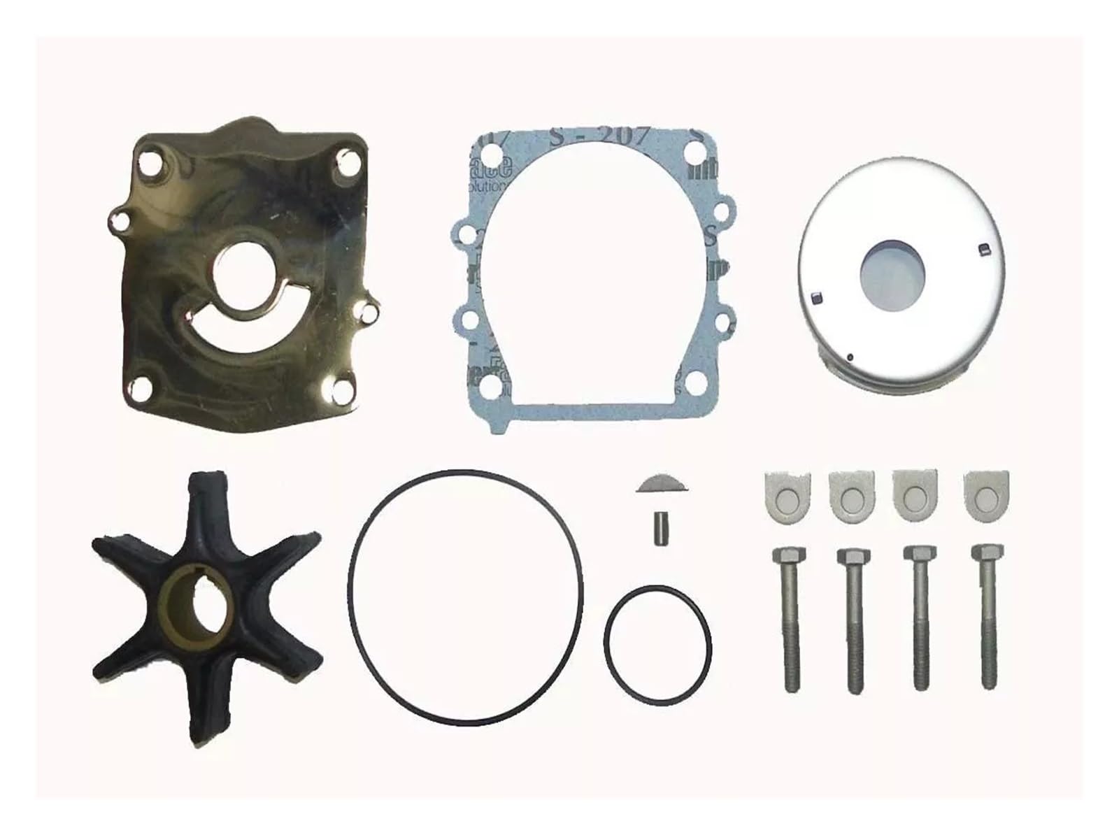 Kit de pompe à eau 6G5-W0078-01-00 pour naviguer en mer en toute sécurité avec un V6