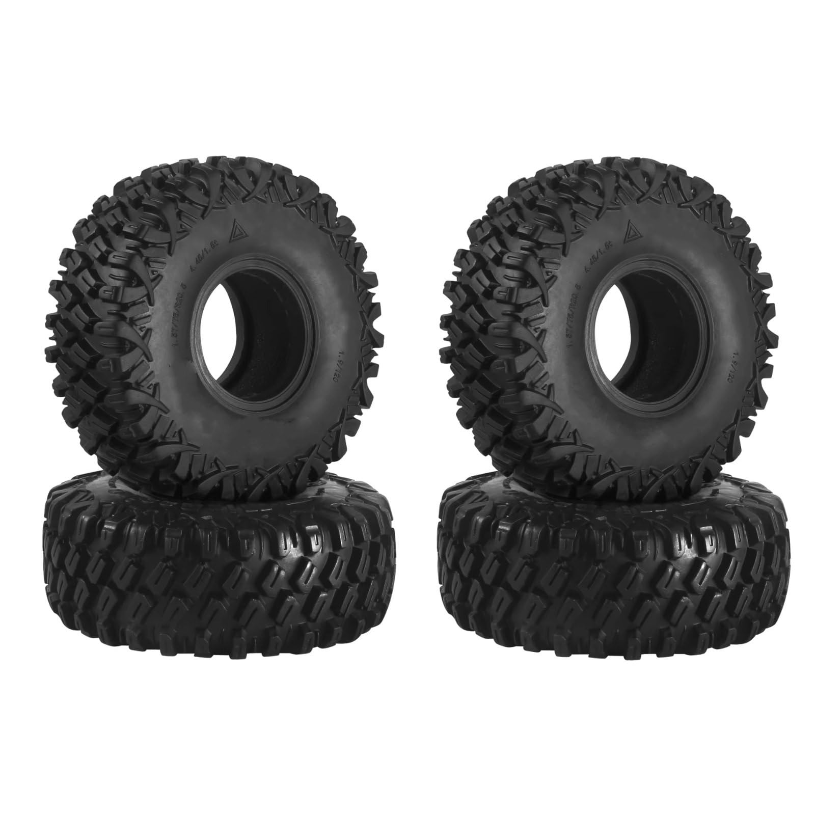 Pezzi Modelli RC Per Traxxas Per TRX4 Per TRX6 D90 Per Axial 1/10 Parti Di Aggiornamento Pneumatico In Gomma Da 120 Mm 1,9" Accessori Di Ricambio Per Auto Cingolate RC