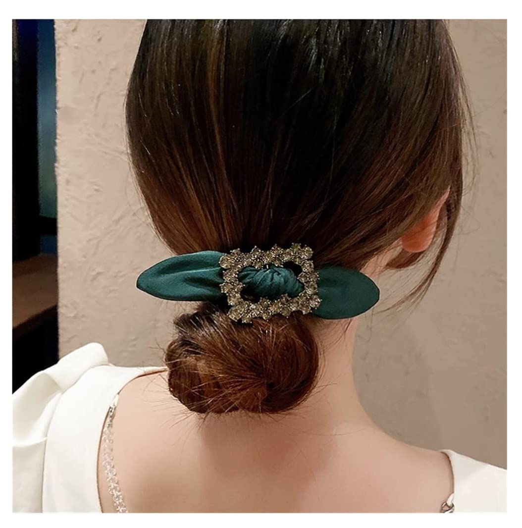 Feste Elastici Capelli 3pcs Arco Capelli Anello Accessori Per Palle Selvagge Cuoio Capelluto Tendini Cavallo Corda Testa Decorazione