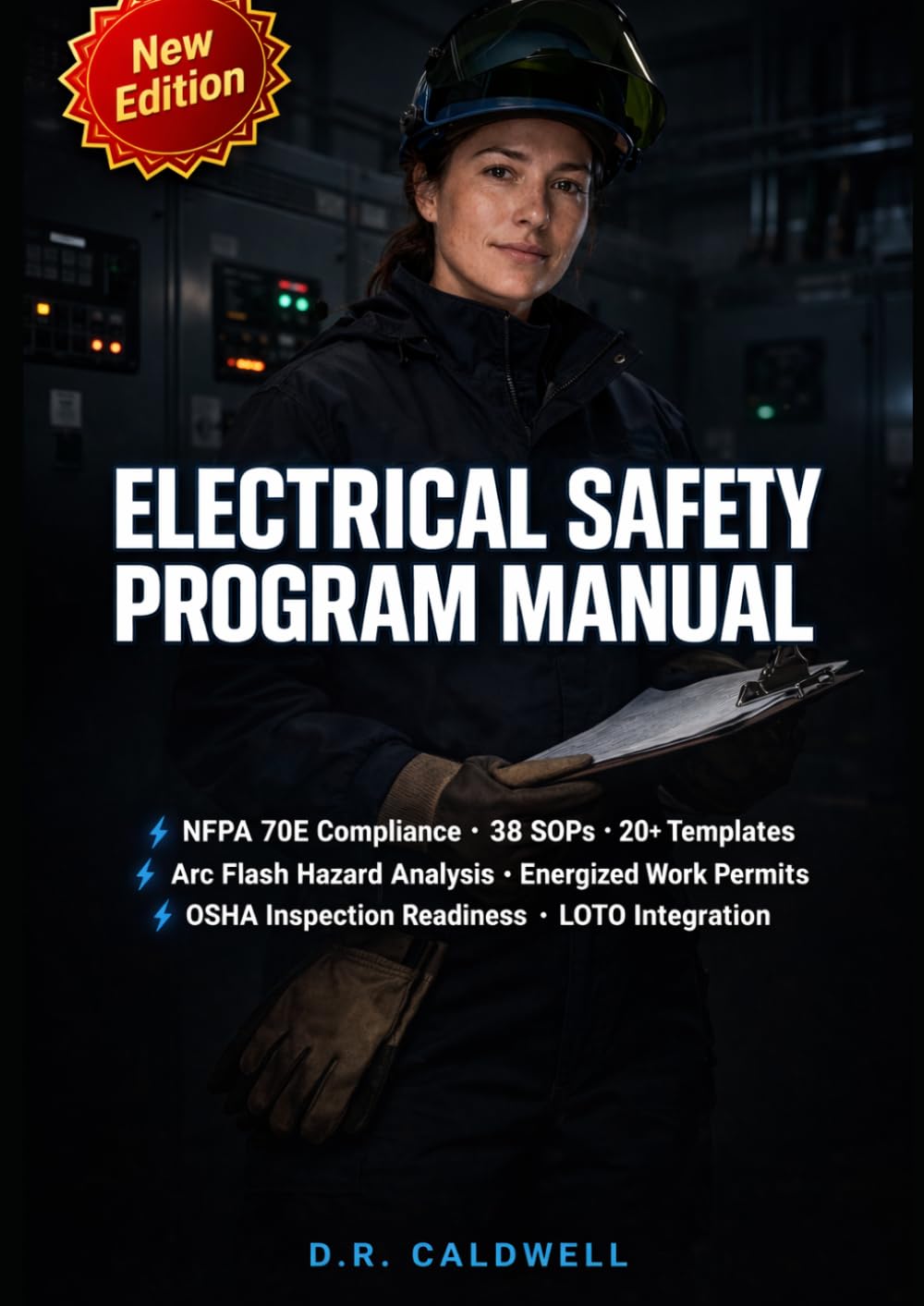 ELECTRICAL SAFETY PROGRAM MANUAL FOR INDUSTRIAL SITES WITH ARC FLASH WORKFLOW: The Complete NFPA 70E Implementation System — 38 SOPs, 20+ Ready-to-Use ... Readiness for Industrial Facilities