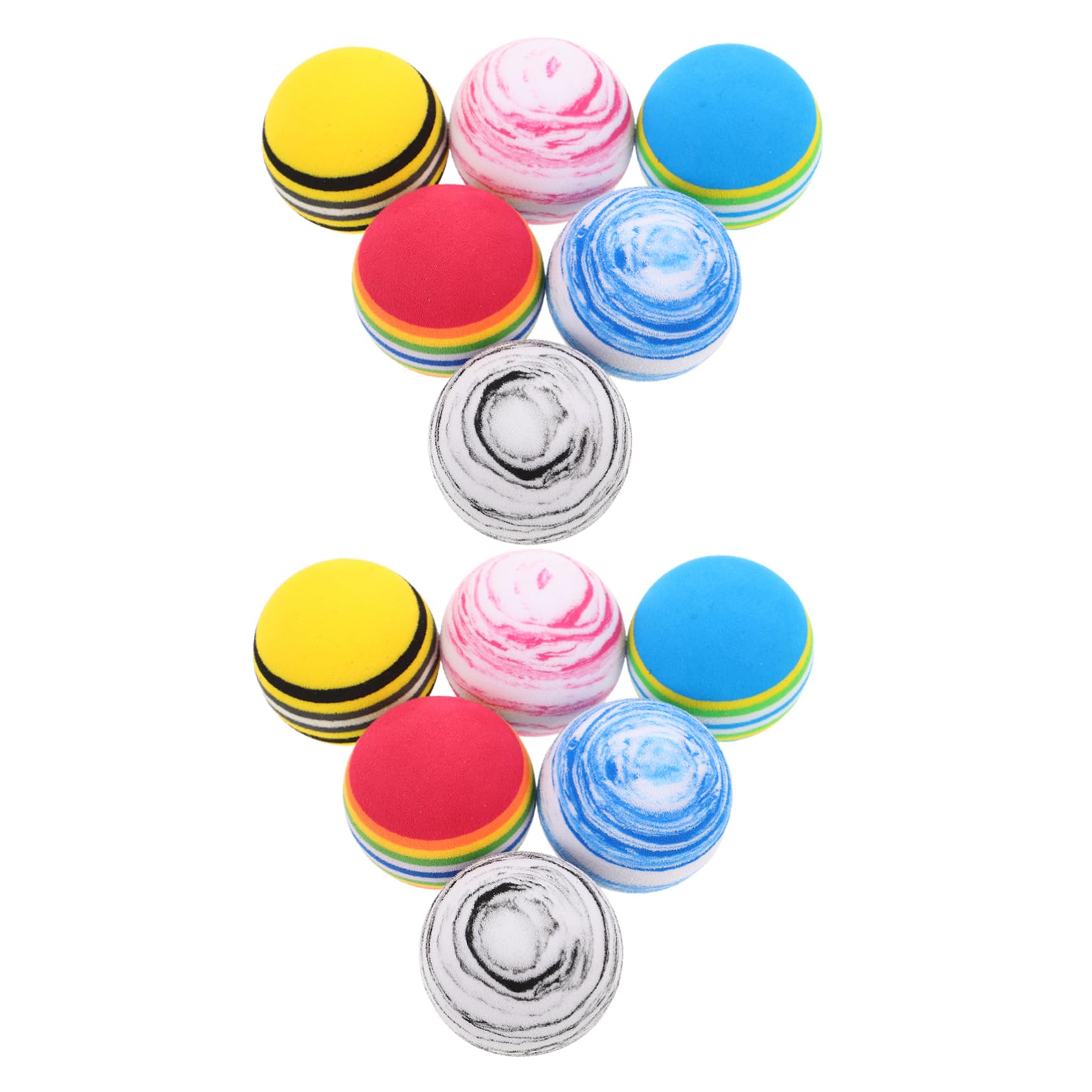 ifundom 12pcs Golf Training Balls Soft Foam Practice Indoor Practice Kids Training Balls for Indoor Or Outdoor