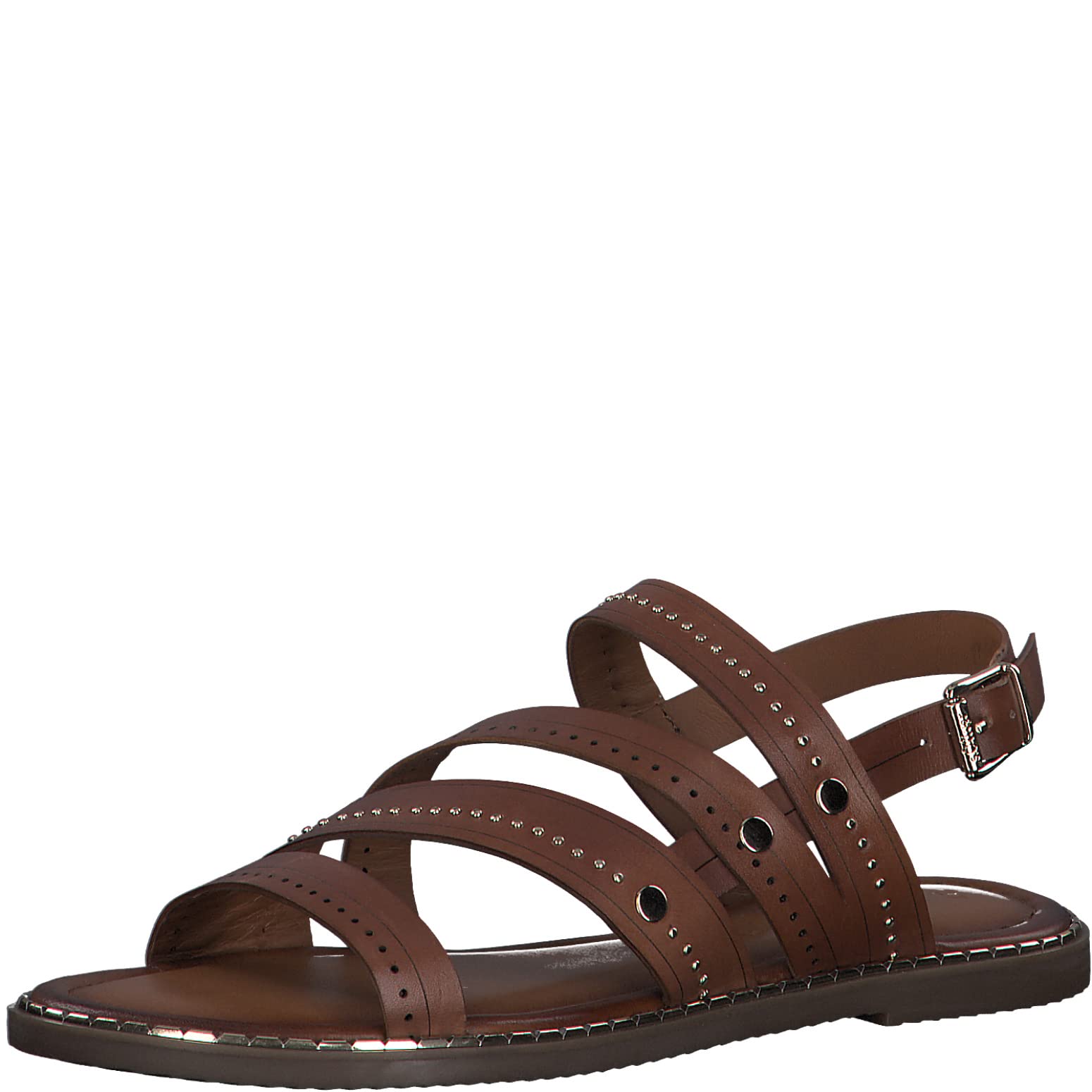 s.Oliver Women's 5-5-28105-20 Sandals, Cognac, 38 EU, Cognac, 6 UK