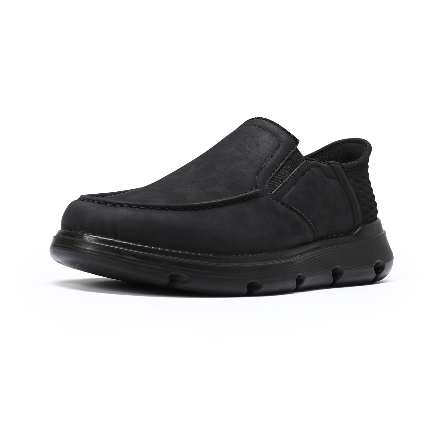Allthemen Mocassini da Uomo Confortevole Scarpe Casual Senza Lacci Eleganti Penny Loafers EasyTop Brogues