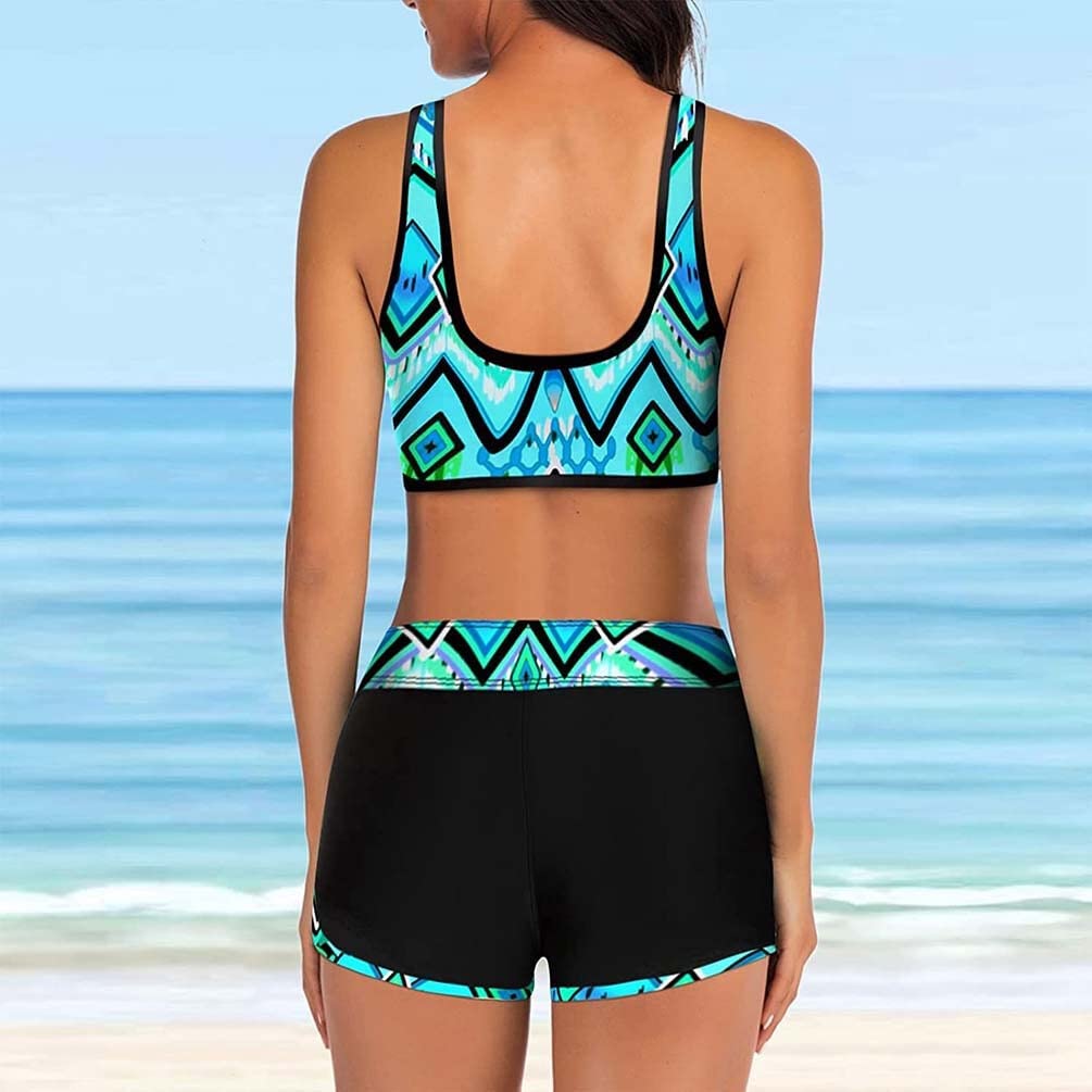 Bikini da Donna Costumi da Bagno Eleganti A Due Pezzi Costumi da Bagno Push-up Costumi da Bagno Pantaloni Bkini Moda Costume da Bagno Moda da Spiaggia Costumi da Bagno (Color : K, Size : S)