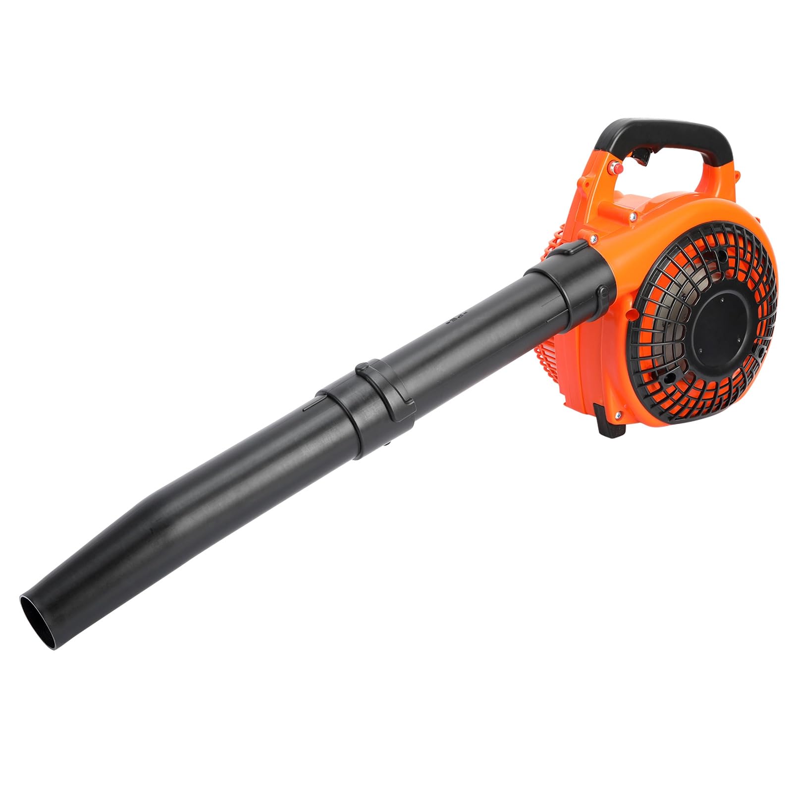 Soplador de hojas de gasolina inalámbrico de 26 CC, soplador de hojas de gas de mano de 2 tiempos, soplador de gas ligero, soplador de hojas de jardín a gas para cuidado del césped, limpieza de patio