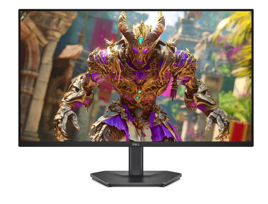 Dell 27 Gaming Screen - SE2726HG, Full HD (1920 x 1080), 240Hz, Fast IPS, 0.5 ms, AMD FreeSync Premium, 99% sRGB, HDR10, VESA (100 x 100 mm), DisplayPort, 2 HDMI, 3 Year Warranty, Black - blackone