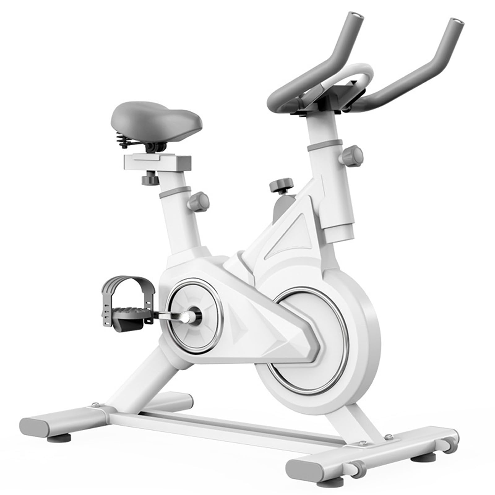 Oywehece Exercise Bike For Home Use,Magnetic Resistance Stationary Bike Adjustable Seat,300Lbs Weight Capacity, Indoor Cycling Bike,