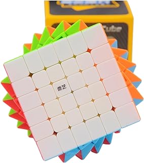 Bukefuno QY Qifan S 6x6 Puzzle Cube Magic Speed Stickerless QY Qifan S2 6x6x6 Color Magic Cube Toy