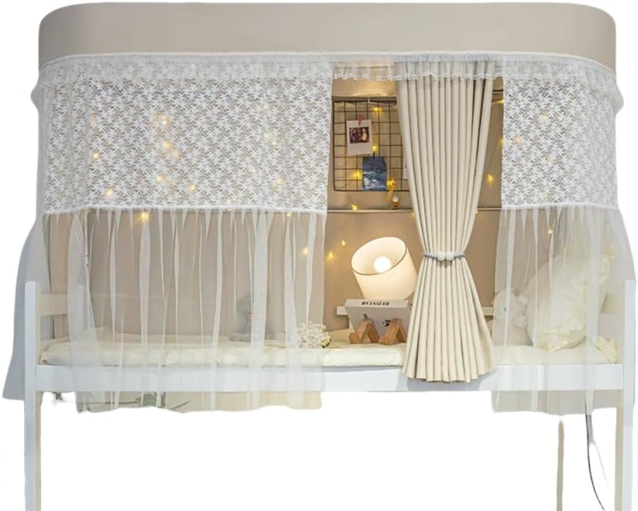 コットンフィレ風レース イギリスvintage 天蓋 カーテン H225cm コットンフィレ風レース イギリスvintage 天蓋 カーテン H225cm