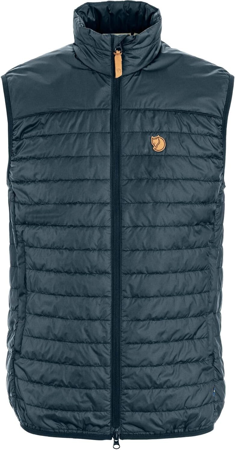 Fjällräven Abisko Padded Men's Vest - Lightweight, Insulated, Wind-Resistant Fabric - Hiking, Trekking