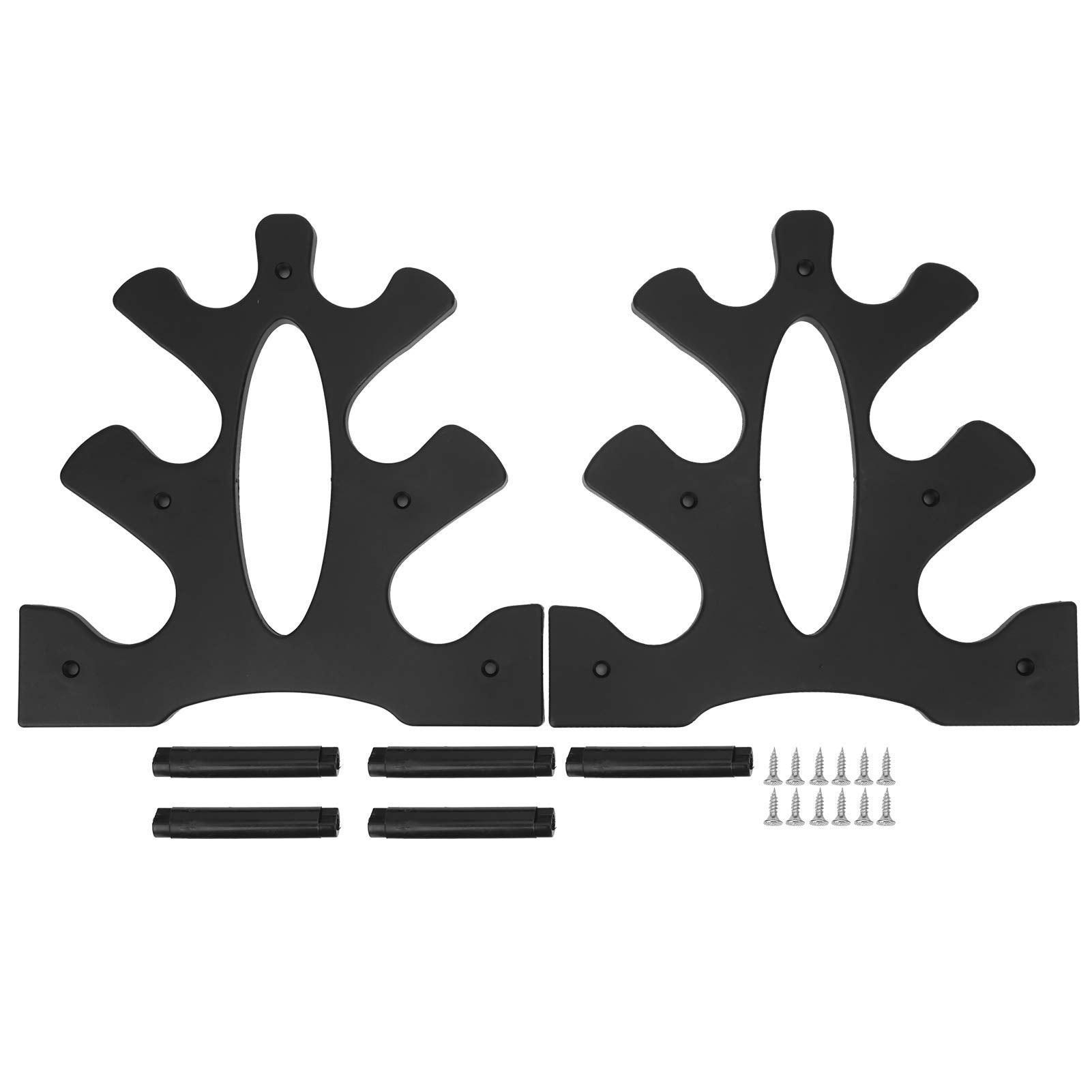 Gaeirt 3 Livelli Rack per Manubri dumbbell rack Telaio di Supporto Robusto da 20 kg, Design a Forma di Albero Risparmiatore di Spazio per Palestra Domestica Soportes para mancuernas