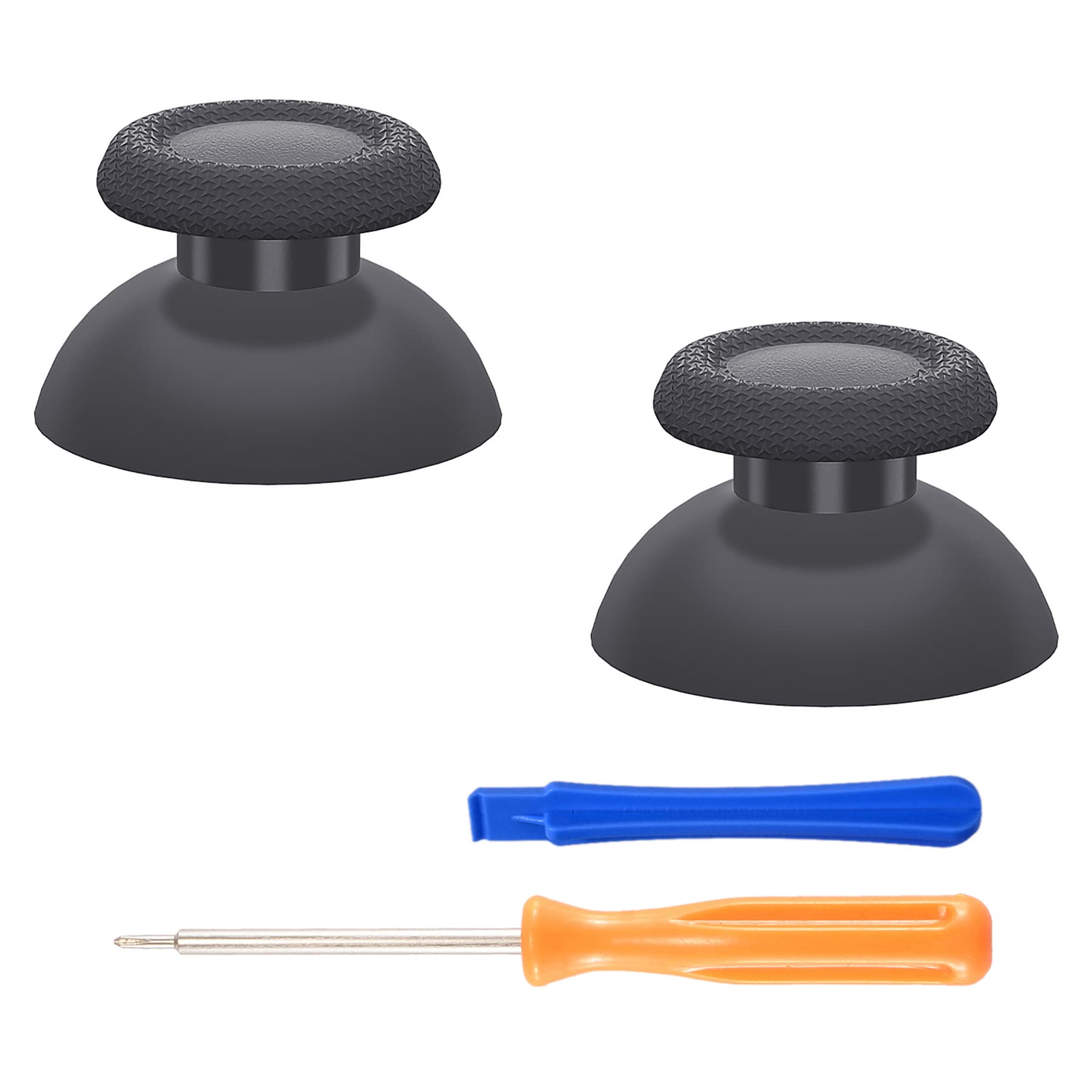 eXtremeRate Classic Gray Replacement Thumbsticks for PS5 Controller, Custom Analog Stick Joystick for PS4 Controller Universal