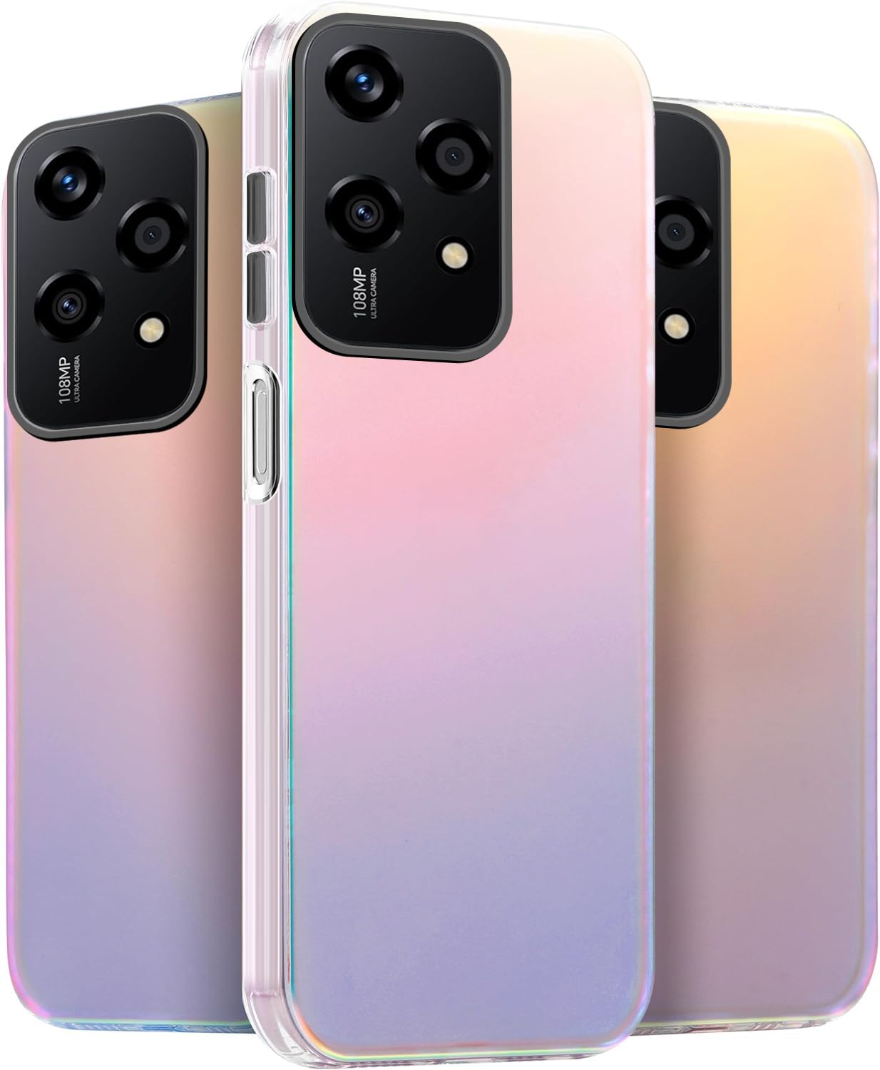 Honor 200 Lite Verre Trempé YSONCHAN Coque Bumper Pour Honor 200 5G, Étui De Protection Anti-Traces Novago Honor 9 Lite