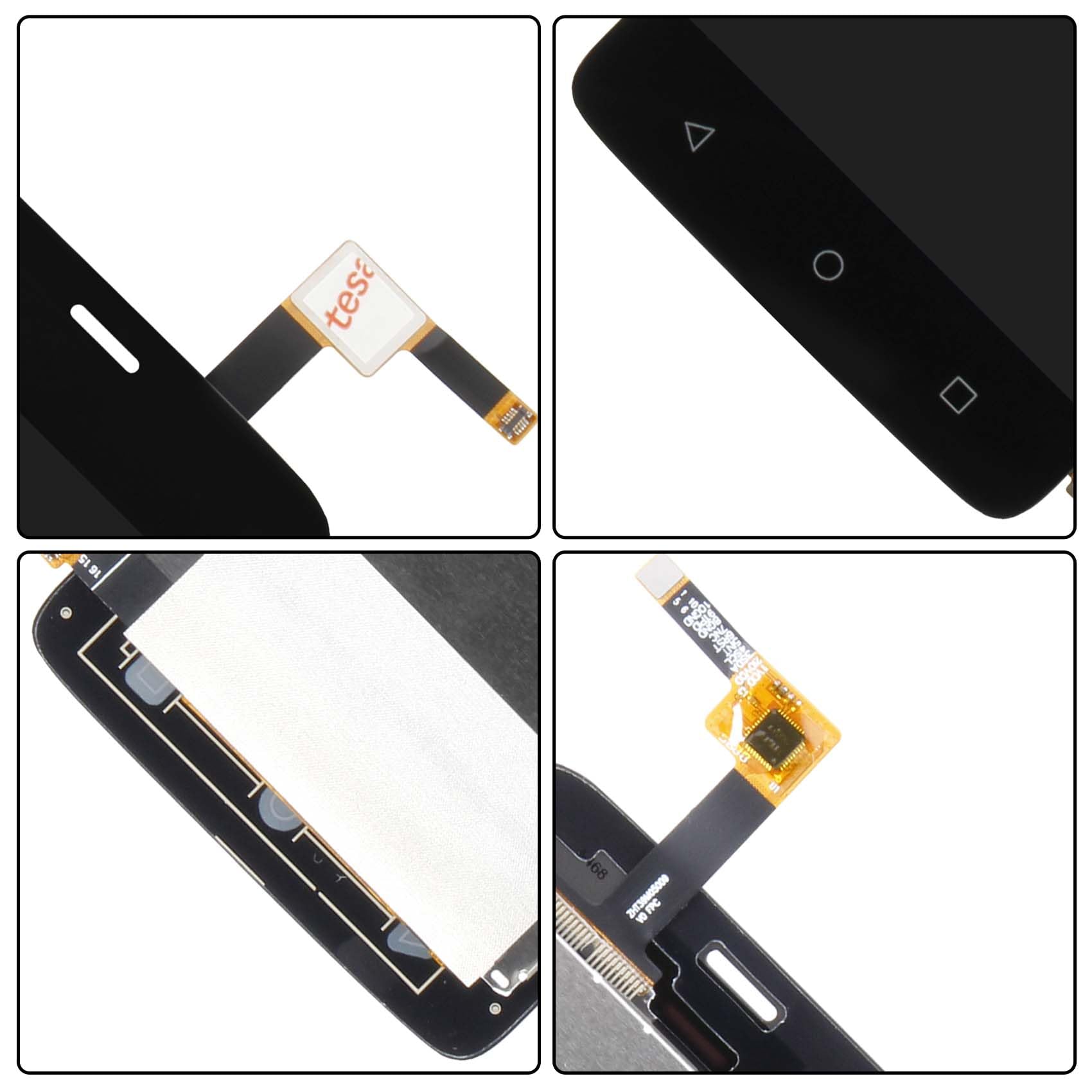 LADYSON Schermo LCD per Honeywell EDA51 LCD Display per Honeywell EDA51 Display LCD Touch Screen Digitizer Assembly Sostituzione di Vetro con Strumenti(Nero)