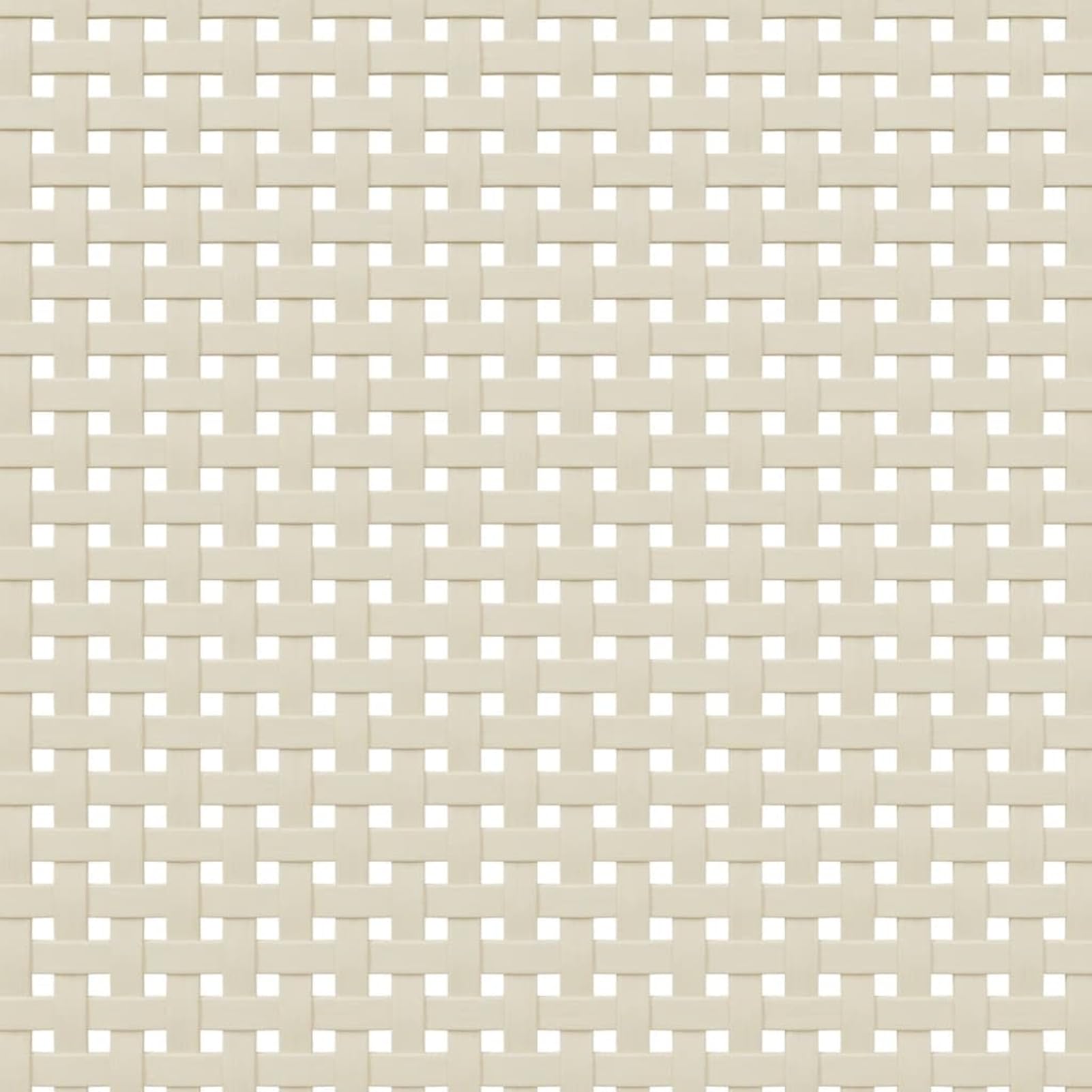 Credenza SENJA, effetto rattan, bianco, 112 x 40 x 80 cm, in legno di pino massiccio con verniciatura UV, 5 scomparti e 2 ante, per soggiorno, corridoio e sala da pranzo