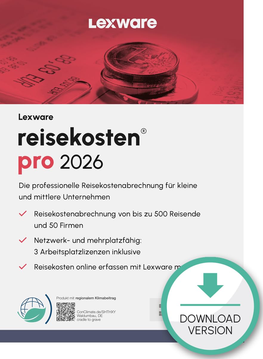 Lexware reisekosten Pro 2026 (365 Tage) | PC Aktivierungscode per Email