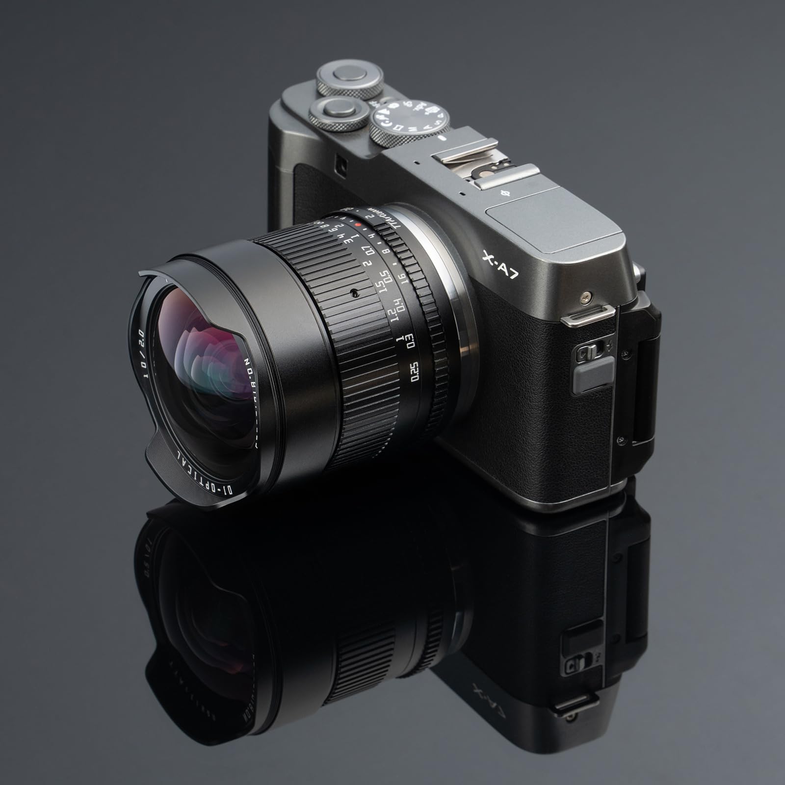 TTARTISAN 10mm F2.0 Obiettivo Ultra grandangolo per Fuji X Mount APS-C ASPH. Messa a fuoco manuale