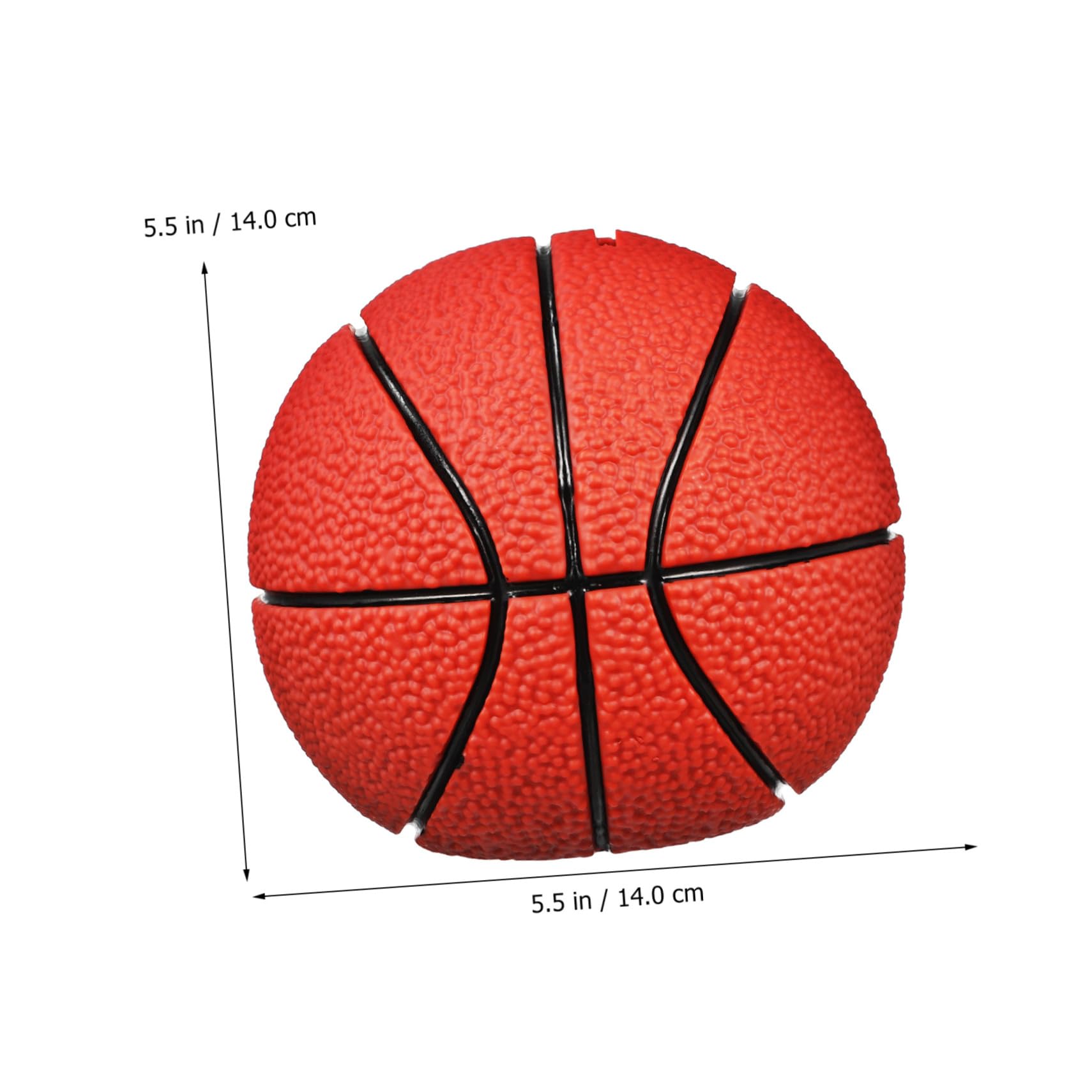 Hemobllo Salvadanaio per Bambini a Forma di Basket e Pallone da Calcio in Vinile, Set 2 Pezzi Portatile per Decorazione Casa e Regali Compleanno