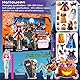 ZCHYTOOL Halloween Magnetisches Anziehpuppen Set Basteln Spielzeug für Kinder 3-8 Dunkle licht-Sticker mit Puppe und Kostümen