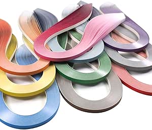Aazon.co: JUYA Paper Quilling Gradient Series Set 10 Colors QP388 (10 Packs Individual, Width