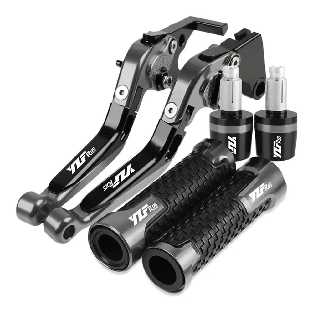 Levier frein embrayage YZF-R125 réglable haute finition et poignées de moto