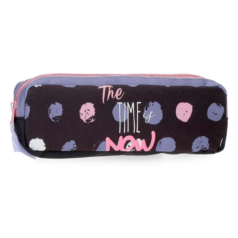 ROLL ROADRoll Road The Time is Now Case Black 22x7x3 cm Polyester, Black/White, Case, Black/White, Case