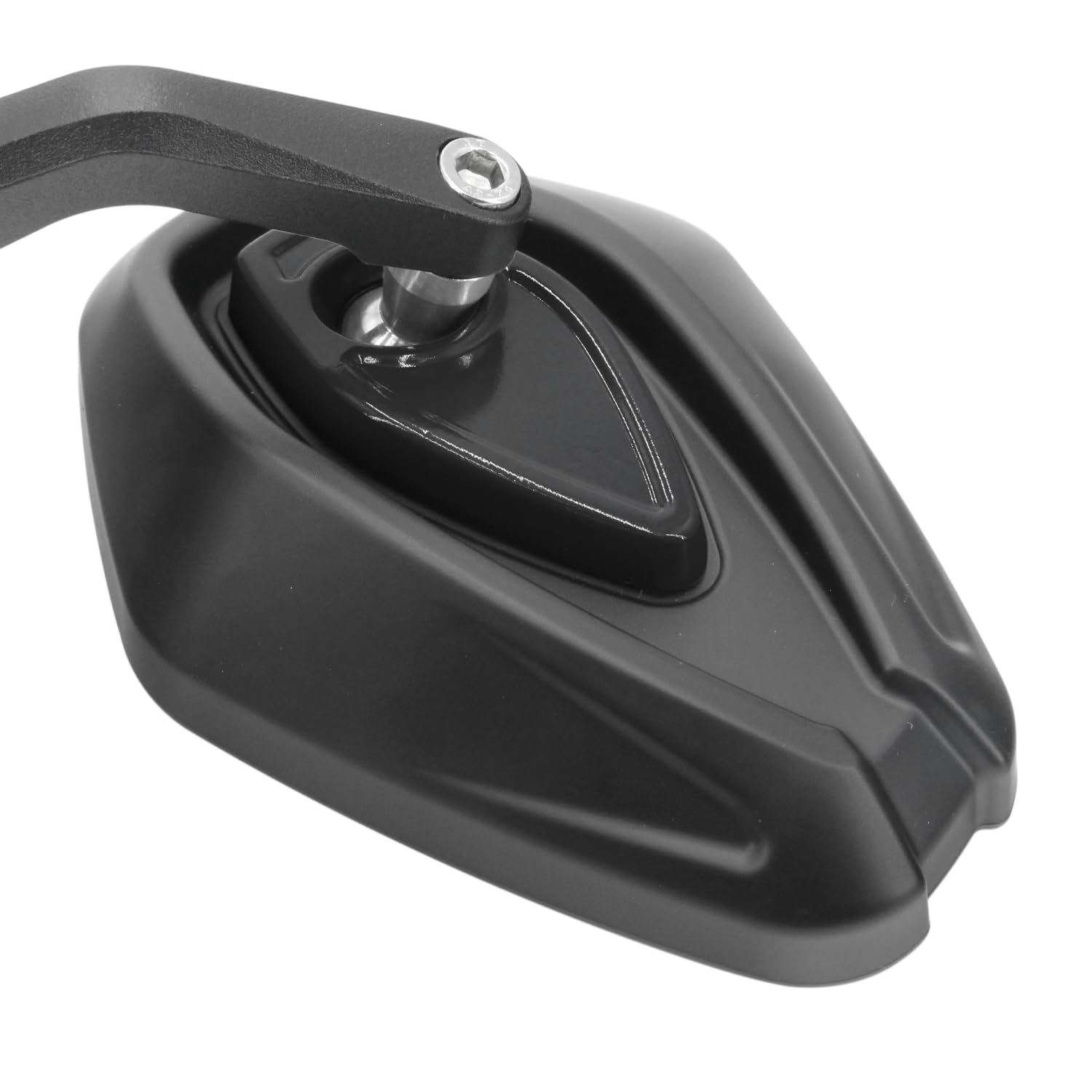 Area1 Universal Handlebar Mirror, 2 Piece Motorcycle Handlebar Mirror With E Homologation 360 °, 360 ° Rotate Motorcycle Handlebar Mirror, Side Mirror 7/8 '' 22mm