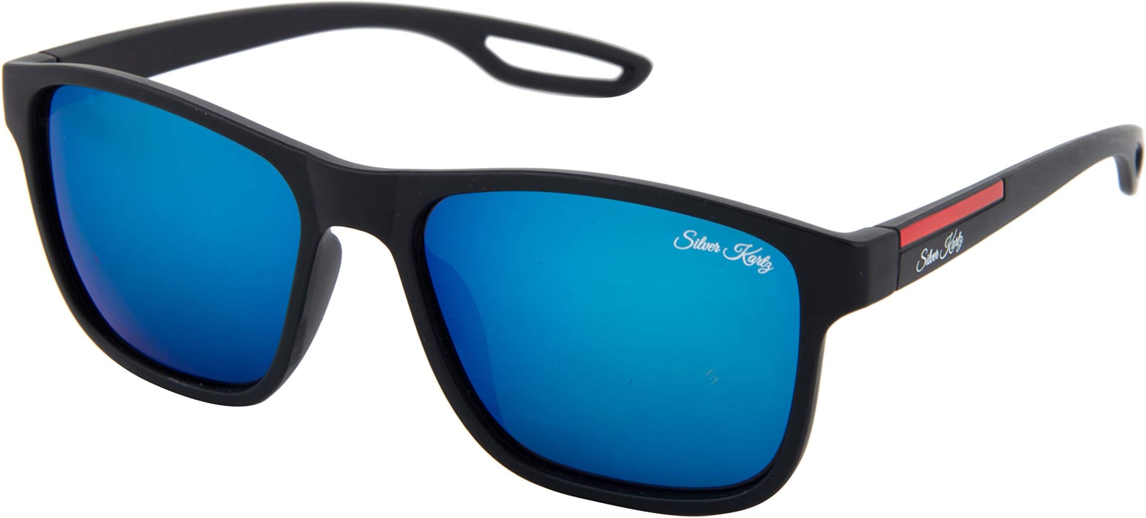 Silver Kartz Sports Look Blue Mercury Unisex UV400 Protection Rectangular Sunglasses for Men Women Girls Boys Stylish Sunglasses (wy231)