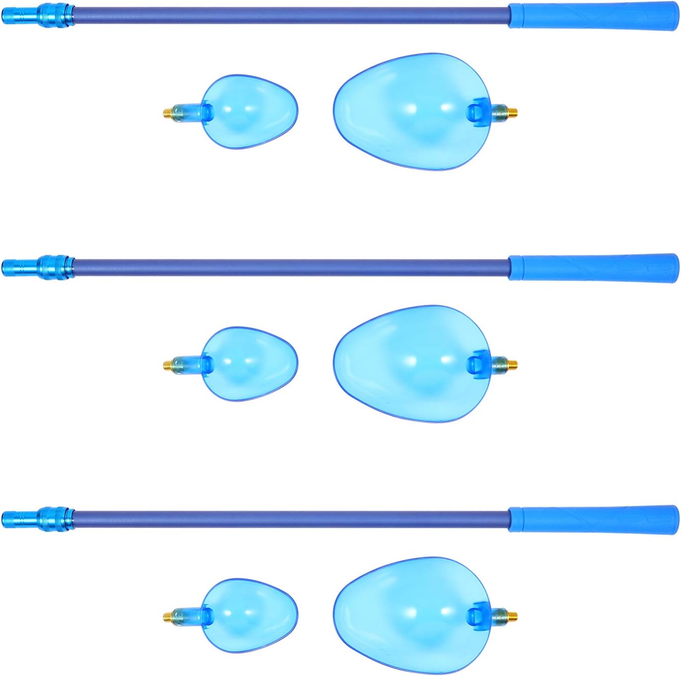 BESPORTBLE 1 Set/ 3PCS Baiting Throwing Stick with Baiting