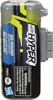Hasbro Nerf Hyper 50-Round Refill Canister -- Easy Reload Canister, 50 Nerf Hyper Rounds -- for Use with Nerf Hyper Blasters