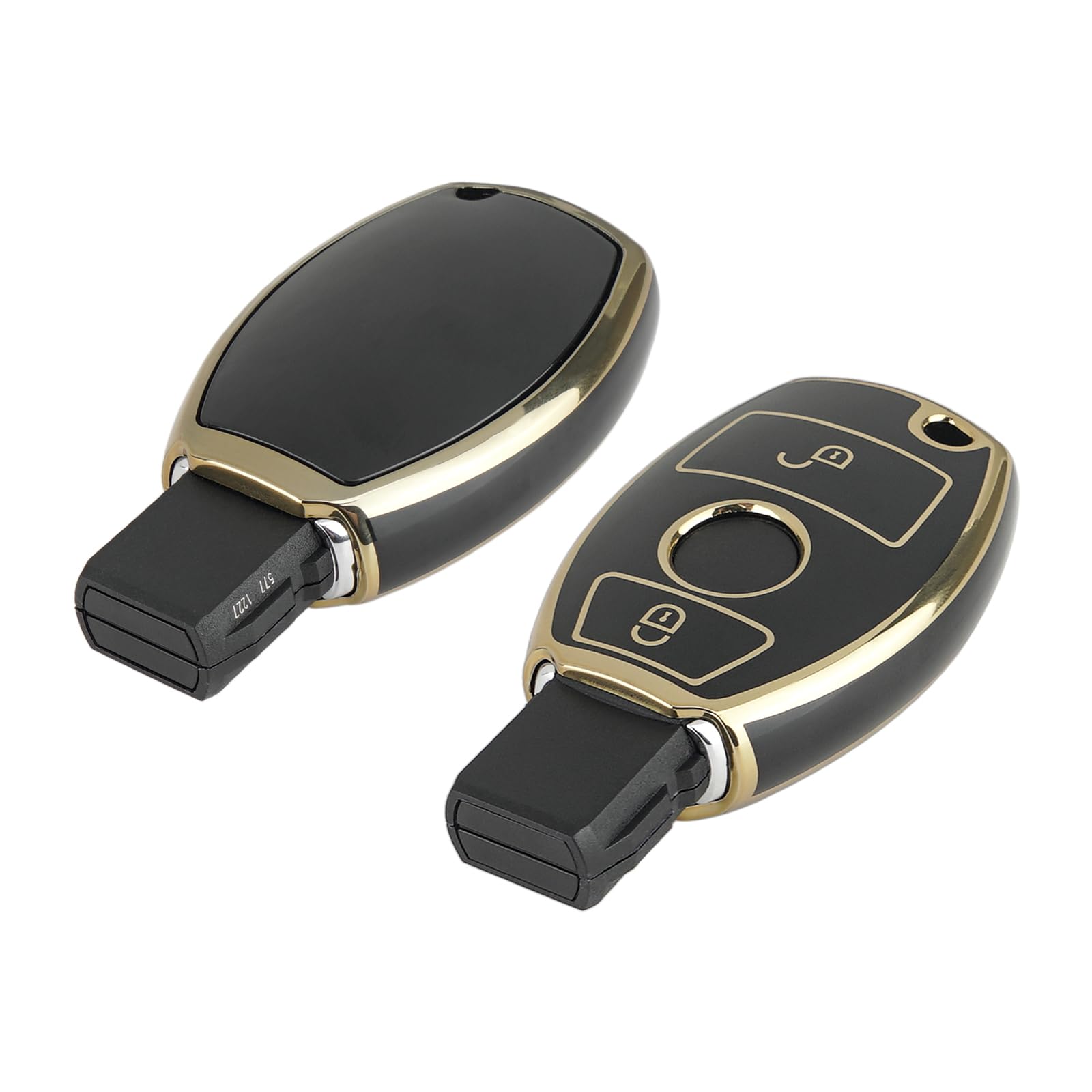 Bmw Accessories OATSBASF Car Key Case For Mercedes Benz - Honeycomb ...