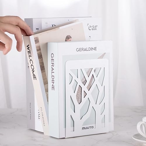 Miniatura 5 de Sujetalibros, sujetalibros para estantes, sujetalibros para estantes, sujetalibros, extremos de libros para libros pesados, soporte para estante de