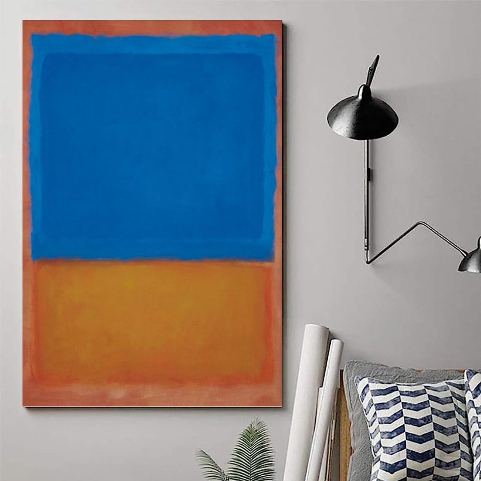 Amazon.co.jp: マーク・ロスコ(Mark Rothko) 名作 赤、青、オレンジ