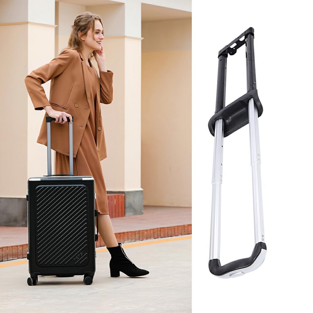 Varilla de tracción Ajustable de Resistencia para Maleta de Viaje, asa telescópica para Equipaje, Accesorios para Bolsa, Carrito con asa para Maleta, Negro, Tipo 1