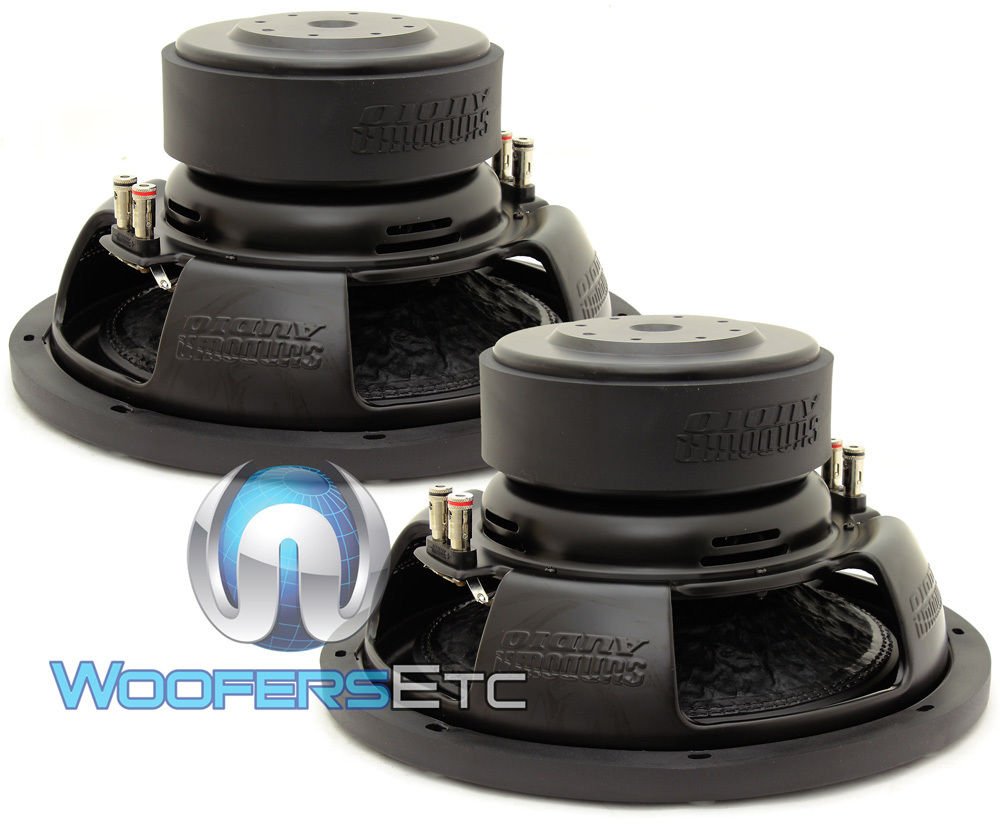 pkg Sundown Audio (2) E12 V3 D4 12" Subwoofers + SAE1000D Monoblock