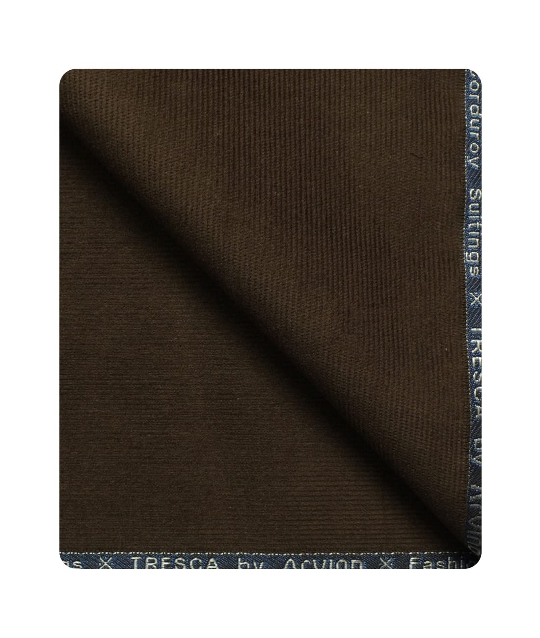 Arvind Men's Cotton Corduroy 1.30 Meter Unstitched Corduroy Trouser Fabric (Brown)-picture-17