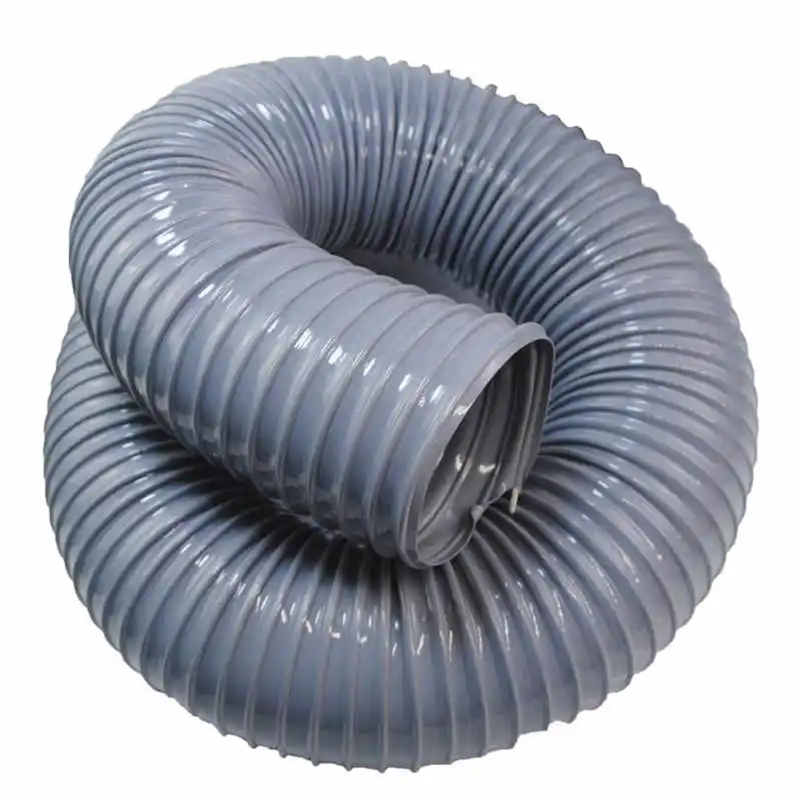 Langlebiger, flexibler PVC-Wellschlauch für Luftleitungen, antistatisches Vakuum-Saug- und Belüftungsrohr für Graviermaschinen, 30–100 mm Innendurchmesser(3 Meters,ID 60mm)