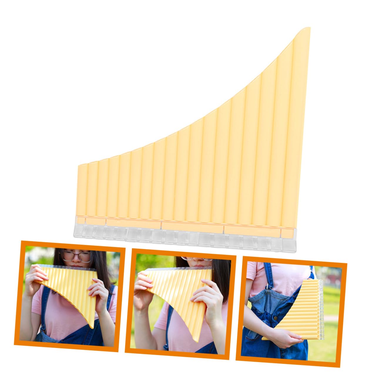 Panflöte C Für Anfänger - Umweltfreundliches Schulmusikinstrument