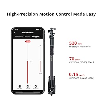 Amazon | MOZA Slypod Pro 1脚 カメラスライダー 伸縮対応